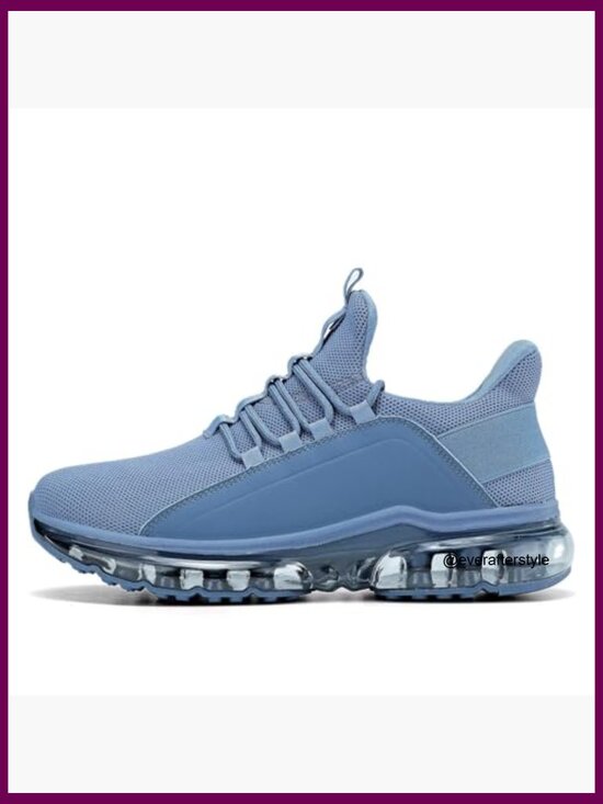 Air Cushion Running Shoes Breathable Non Slip Athletic Sneakers Soft Sole